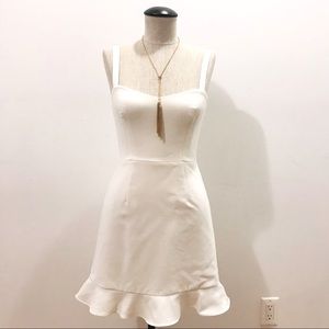 French Connection off white flared summer dress. Size S Excellent used condition